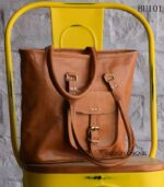 Handcrafted Goat Leather Tote Bag (1)
