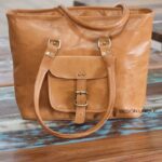 Handcrafted Goat Leather Tote Bag