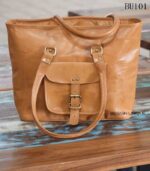 Handcrafted Goat Leather Tote Bag