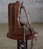Handmade Leather Laptop Backpack